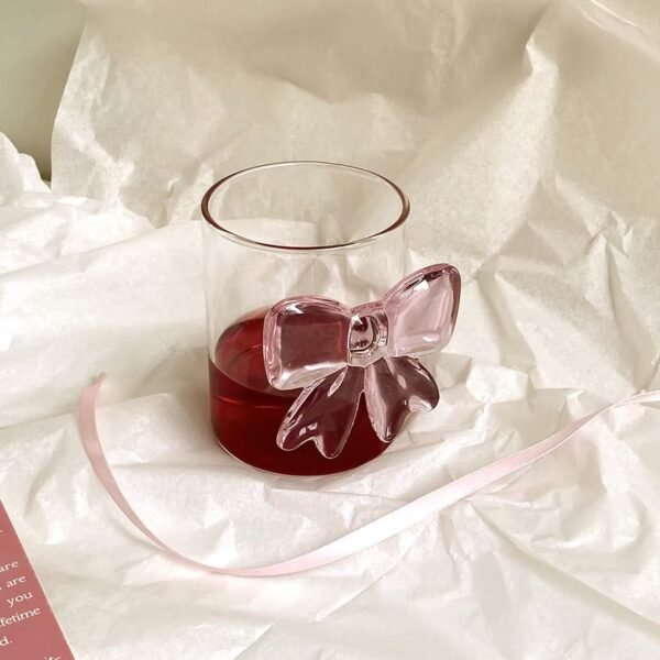 Vaso BOW rosa grande